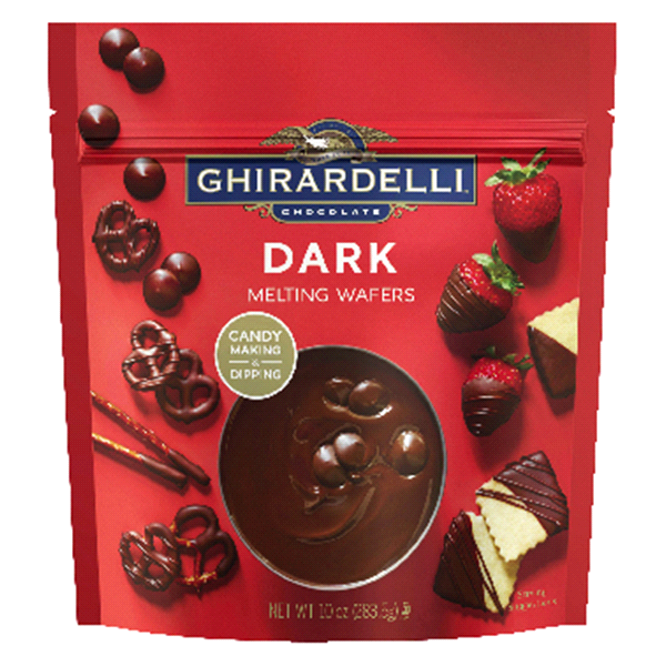 slide 1 of 1, Ghirardelli Dark Melting Wafers, 12 oz