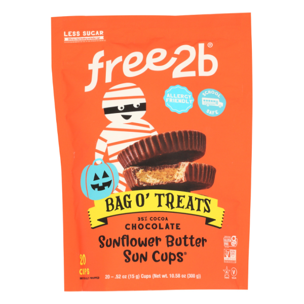 slide 1 of 1, free2b Halloween Sun Cups, 20 ct