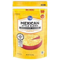 Kroger Mexican Shredded Cheese Big Deal!