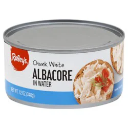 Raley's Chunky White Albacore Tuna 12 oz