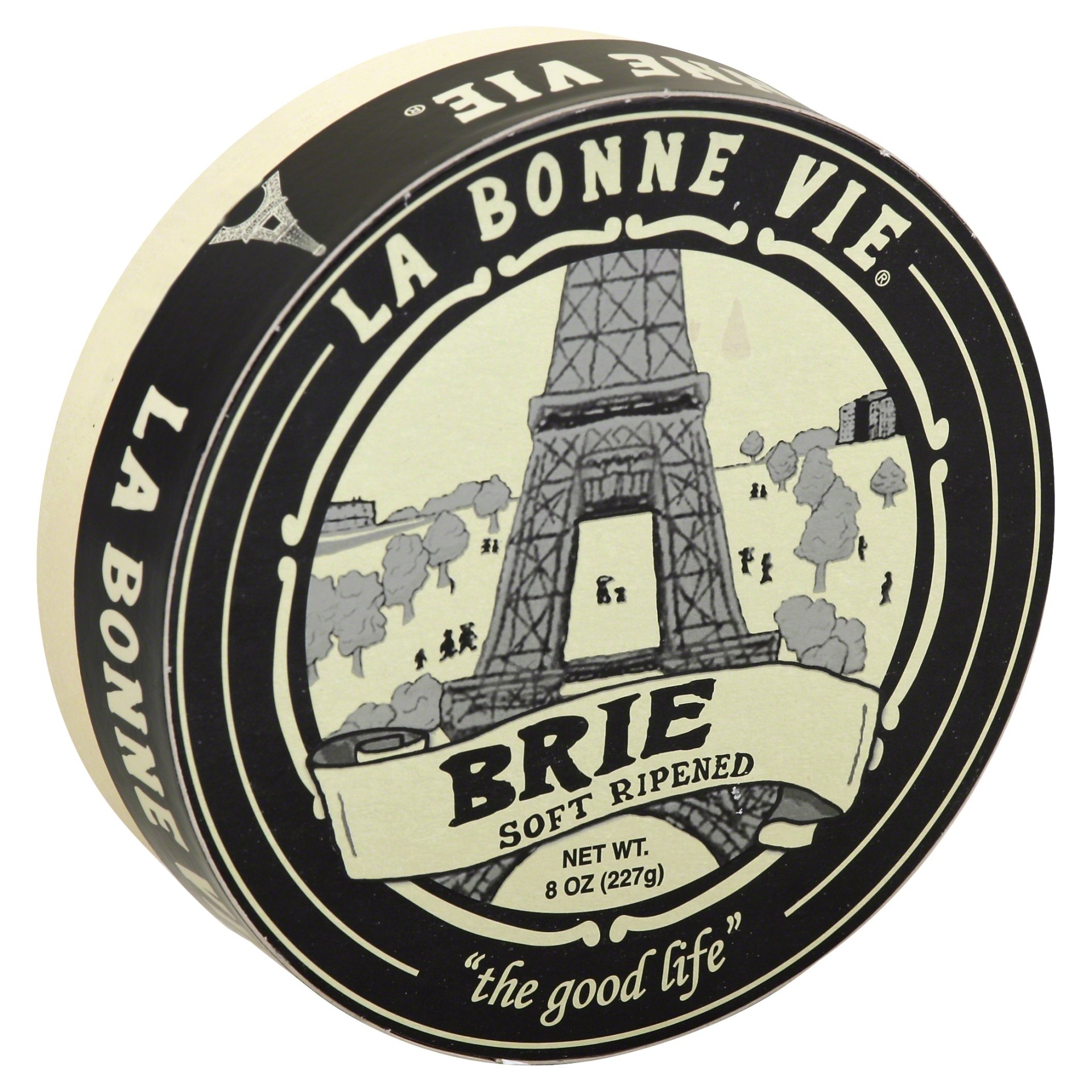 slide 1 of 1, La Bonne Vie Double Cream Brie Round, 8 oz