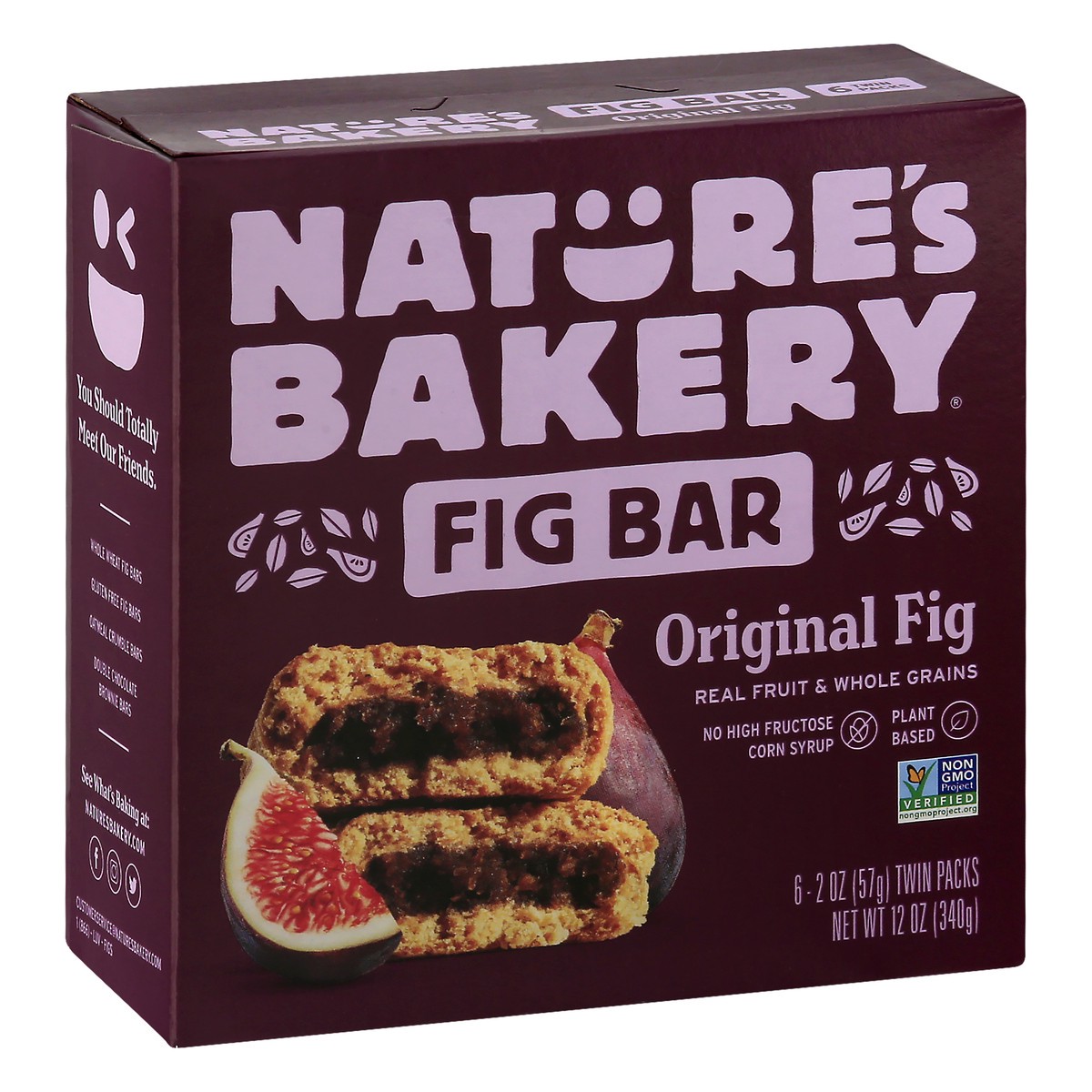 slide 5 of 9, Nature's Bakery Original Fig Whole Wheat Bars, Snack Bars, 6 Ct, 6 ct