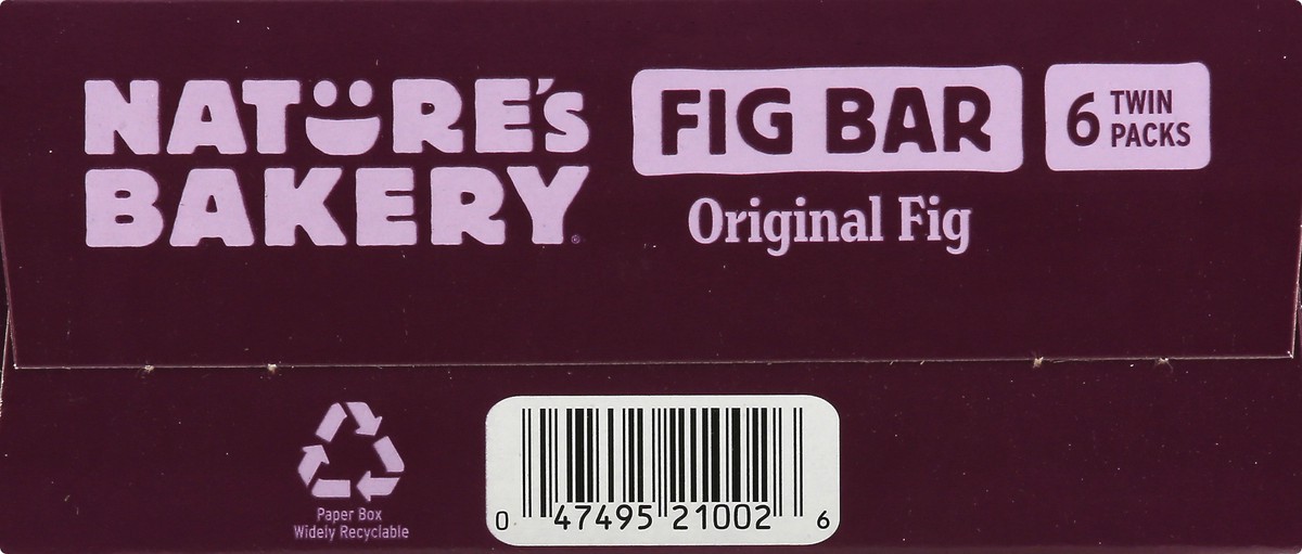 slide 6 of 9, Nature's Bakery Original Fig Whole Wheat Bars, Snack Bars, 6 Ct, 6 ct
