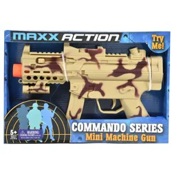 Maxx Action Commando Series Mini Machine Gun