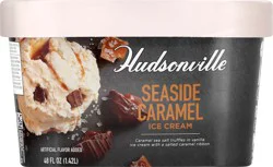 Hudsonville Seaside Caramel Ice Cream 48 oz