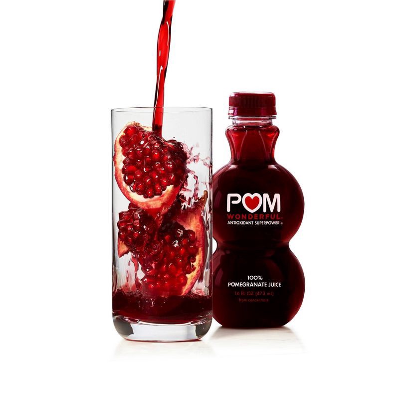 slide 2 of 4, POM Wonderful Pomegranate Juice - 16 fl oz, 16 fl oz