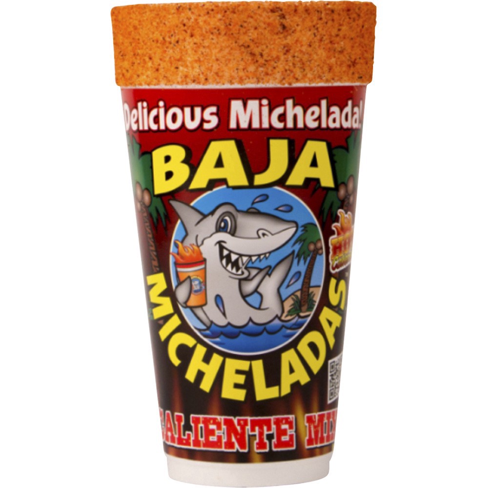 slide 1 of 1, Baja Michelada Caliente Clear Cup, 0.529 oz