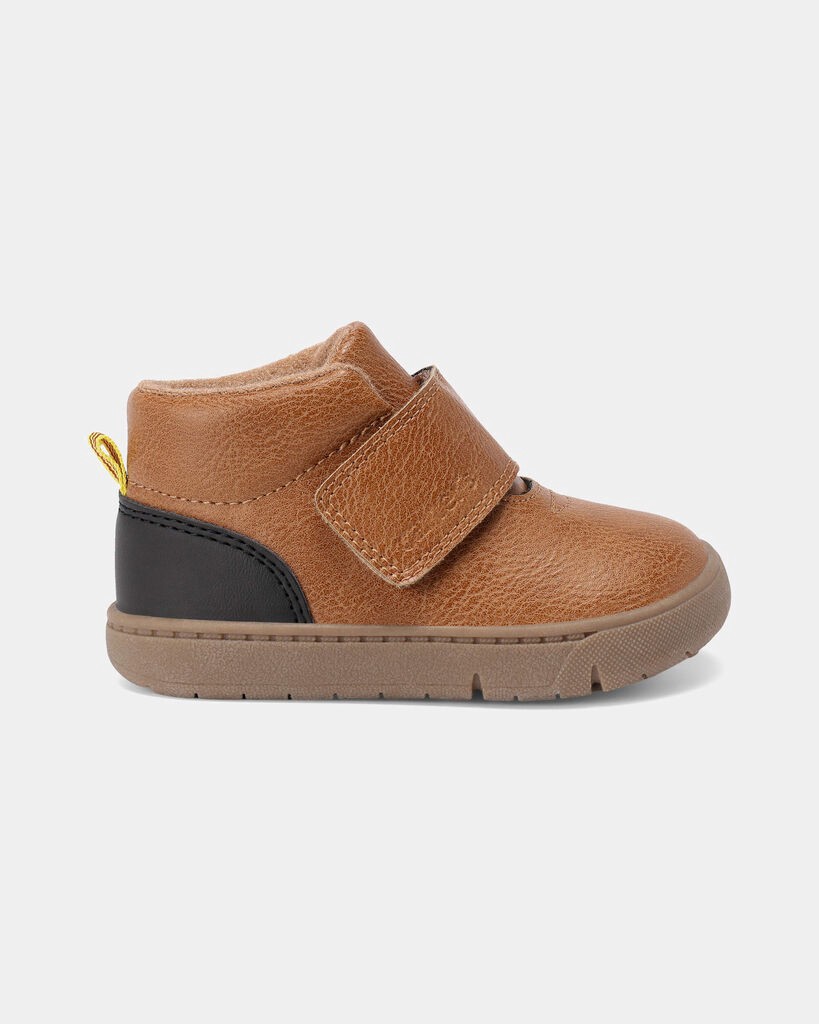 slide 5 of 6, Carter's Carters Baby Boy Every Step® First Walker Boots - Brown Brown 5, 1 ct