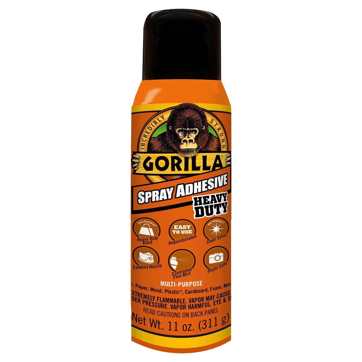 slide 1 of 13, Gorilla Adhesive 11 oz, 11 oz