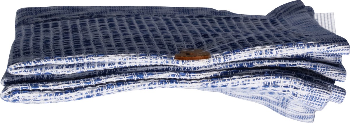 slide 9 of 12, Kay Dee Dishcloth True Blue, 3 ct