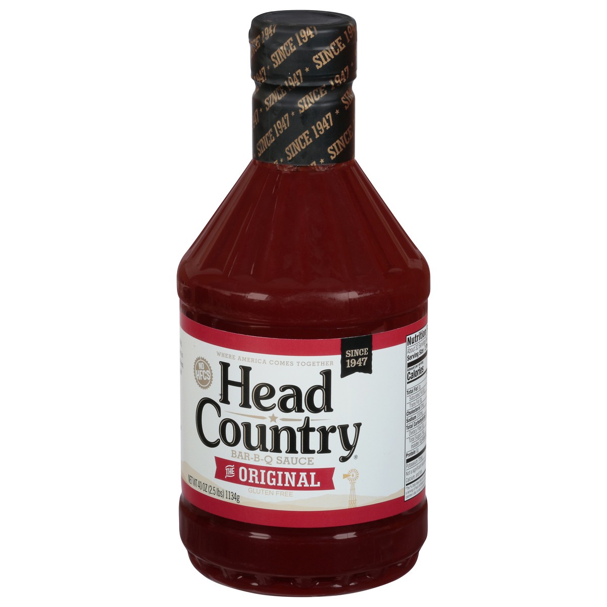 slide 3 of 9, Head Country The Original Bar-B-Q Sauce 40 oz, 40 oz