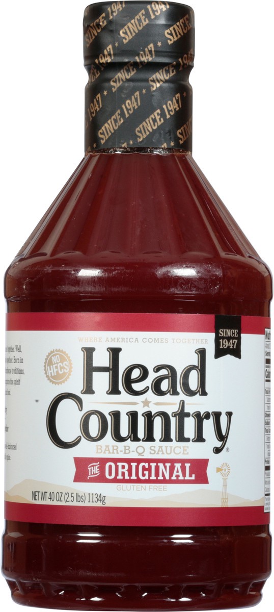 slide 1 of 9, Head Country The Original Bar-B-Q Sauce 40 oz, 40 oz