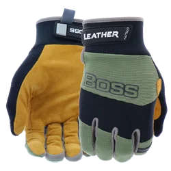 BOSS WOMEN's WATER RESISTANT PECCARY LEATHER MEDIUM/LARGE