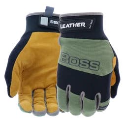 BOSS WOMEN's WATER RESISTANT PECCARY LEATHER MEDIUM/LARGE