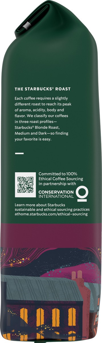 slide 5 of 9, Starbucks Ground Coffee, Dark Roast Coffee, French Roast, 100% Arabica, 1 bag (18 oz), 18 oz