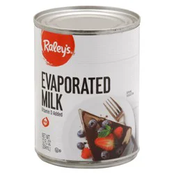 Raley's Purely Made Evaporated Milk 12 Oz