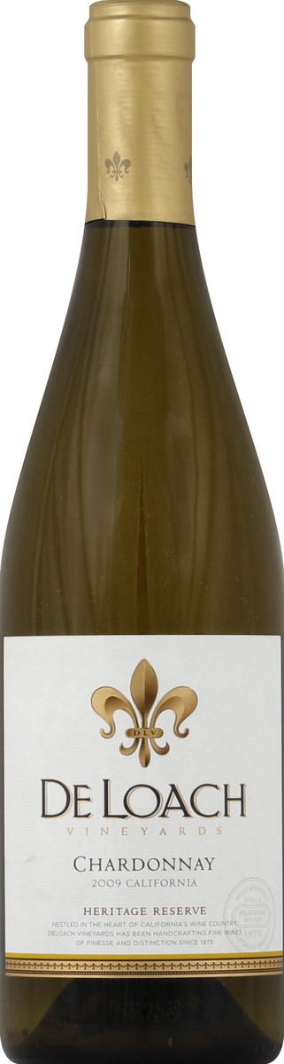 slide 2 of 3, DeLoach Chardonnay Sonoma Cuvee, 750 ml