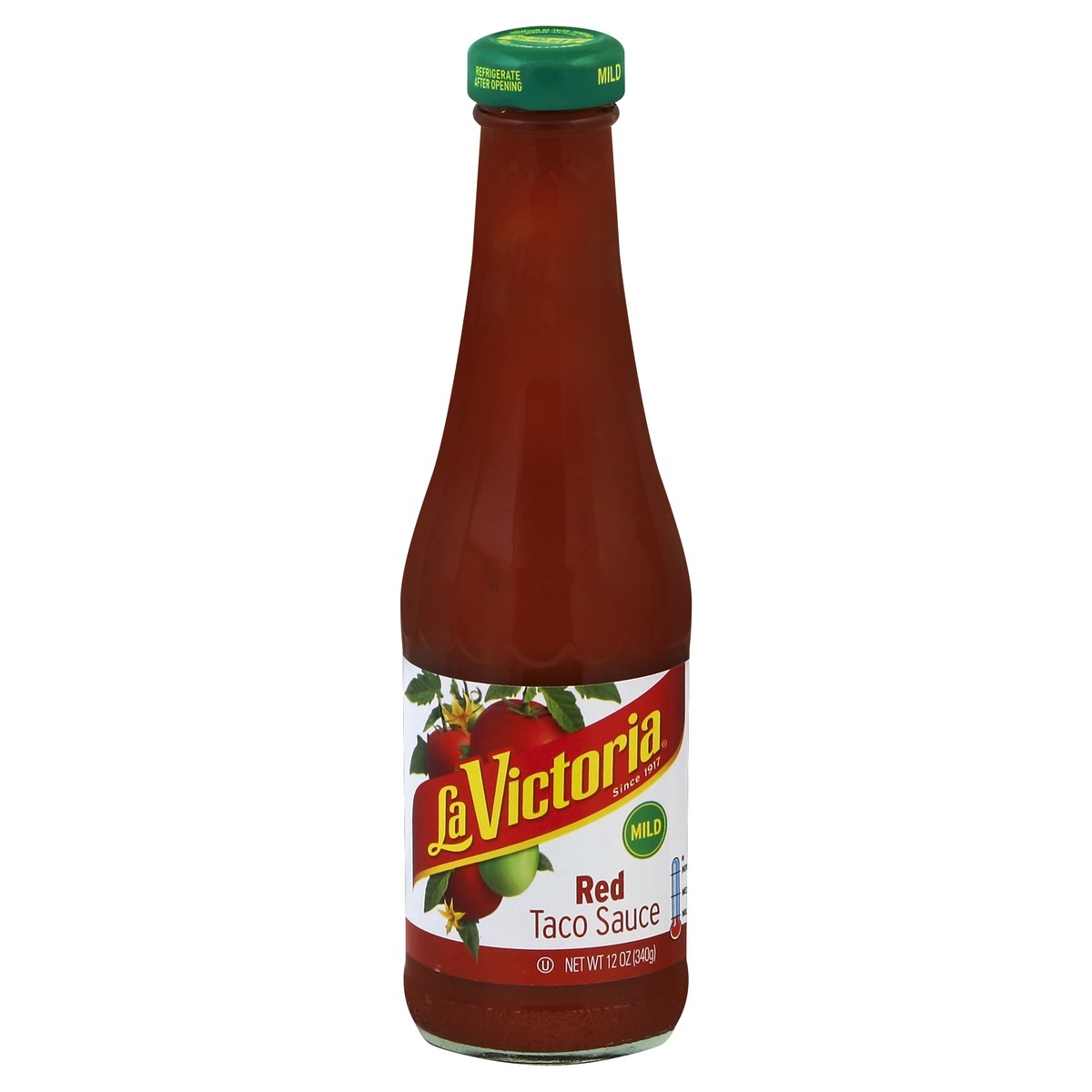 slide 1 of 2, La Victoria Sauce Taco Red Mild Bottle - 12 Oz, 12 oz