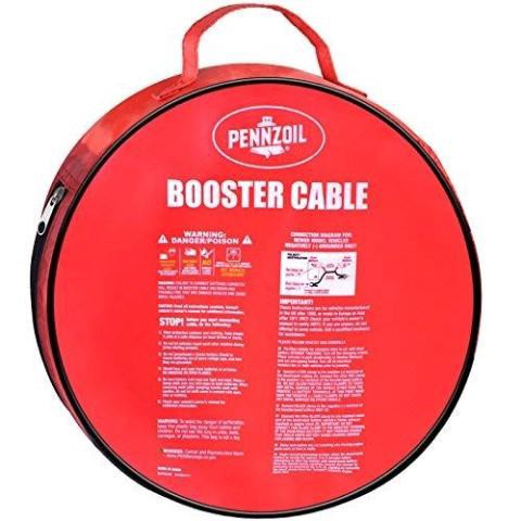 slide 3 of 3, Handy Solutions Booster Cables, 12 ft