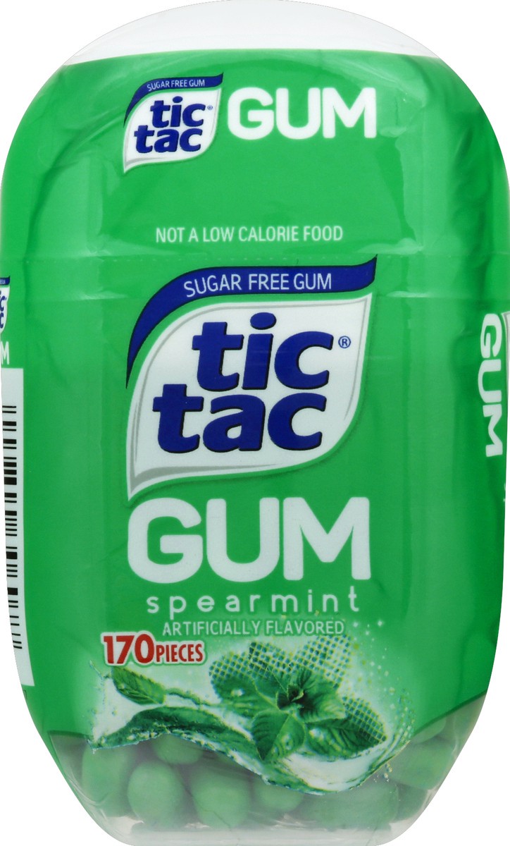 slide 3 of 6, Tic Tac Gum Bottle Spearment, 170 ct