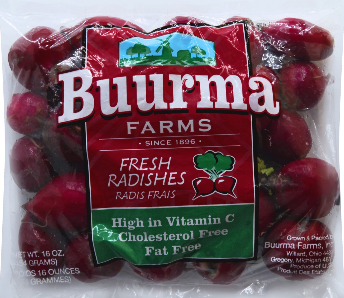slide 1 of 3, Buurma Farms Radishes 16 oz, 16 oz