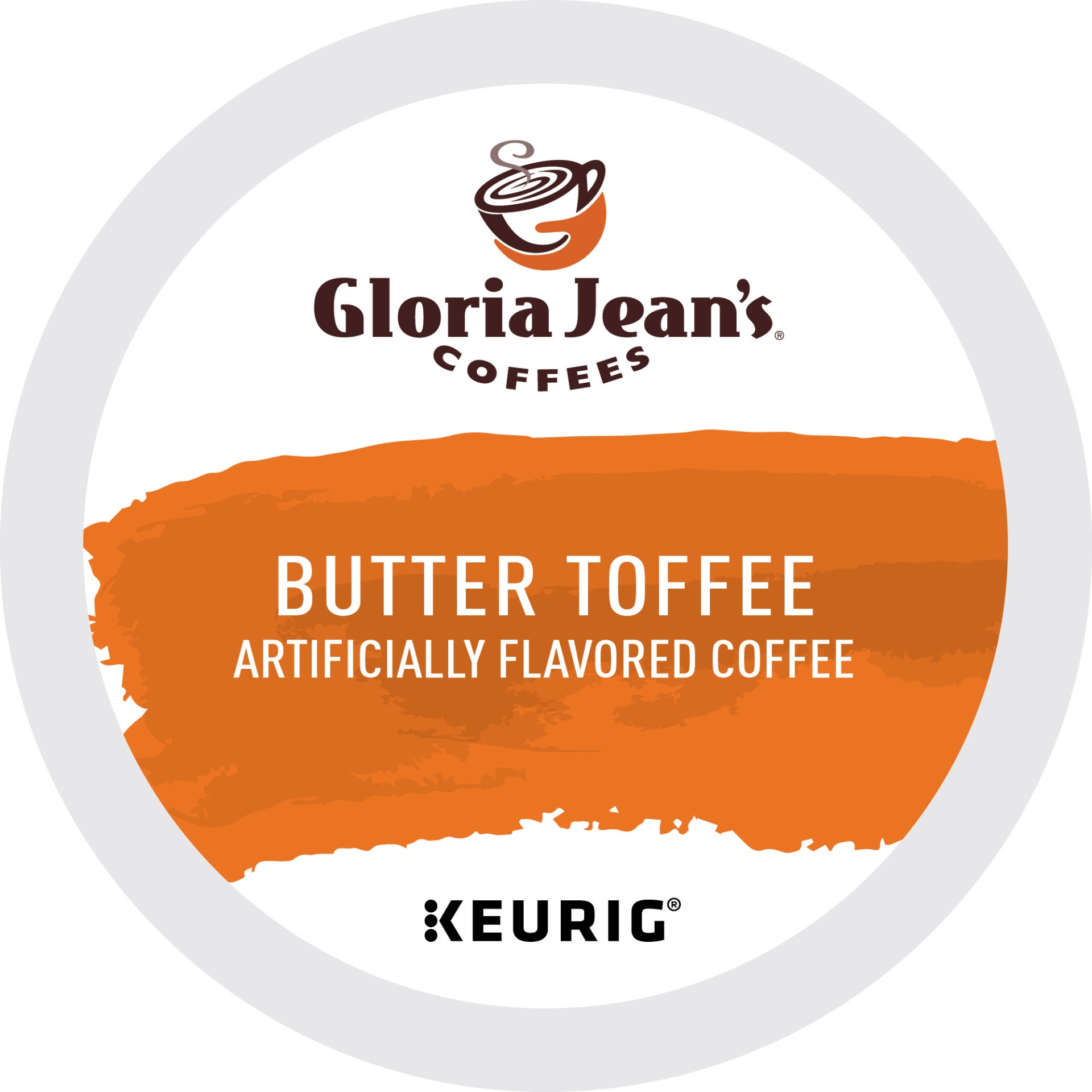 slide 1 of 1, Gloria Jeans Butter Toffee Coffee K-Cups, 6 ct