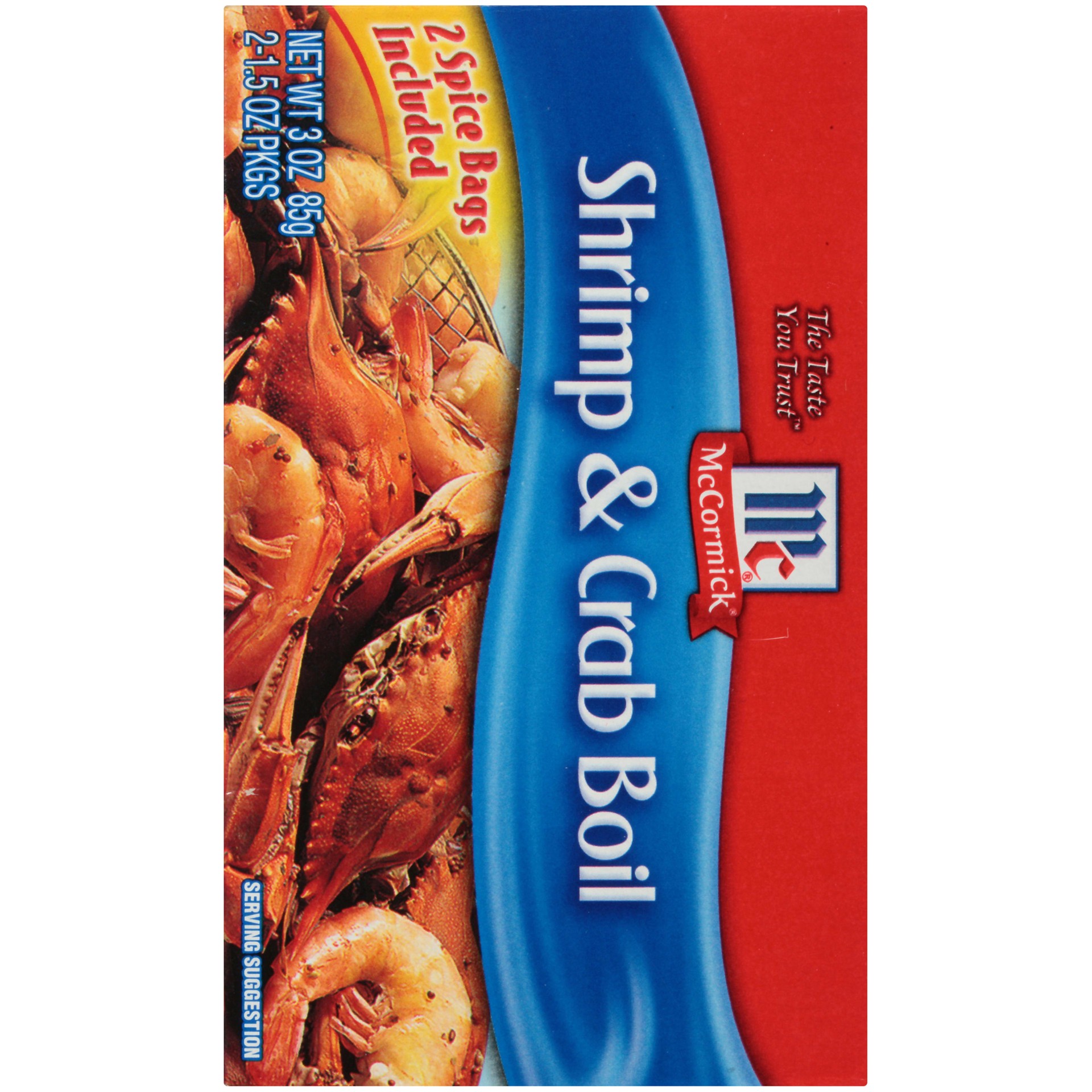 slide 4 of 5, McCormick Golden Dipt Shrimp & Crab Boil Spice, 3 oz, 3 oz