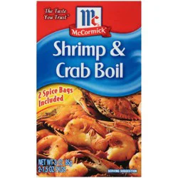 McCormick GOLDEN DIPT Shrimp & Crab Boil Spice, 3.0 oz