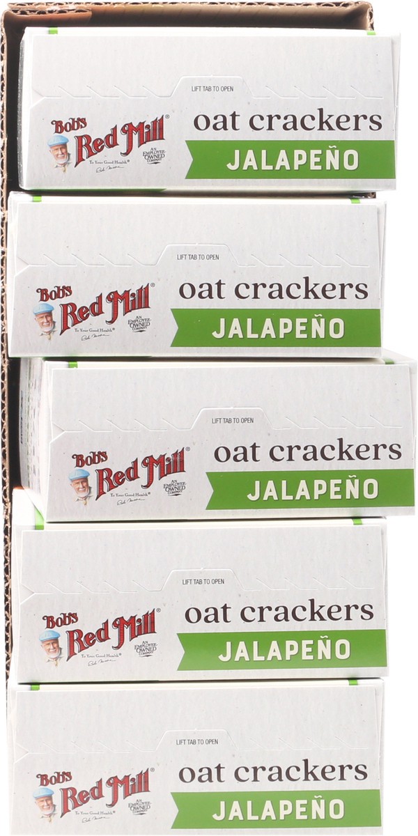 slide 4 of 8, Bob's Red Mill Jalapeno Oat Crackers 1 ea, 1 ct