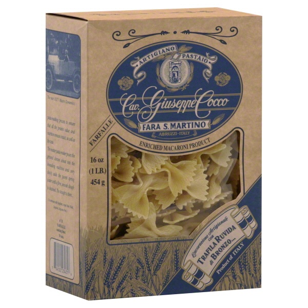 slide 1 of 1, Giuseppe Cocco Farfalle, 16 oz