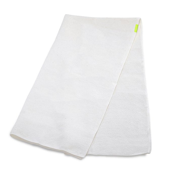 slide 1 of 4, Aquis Lisse Long Hair Towel - White, 1 ct