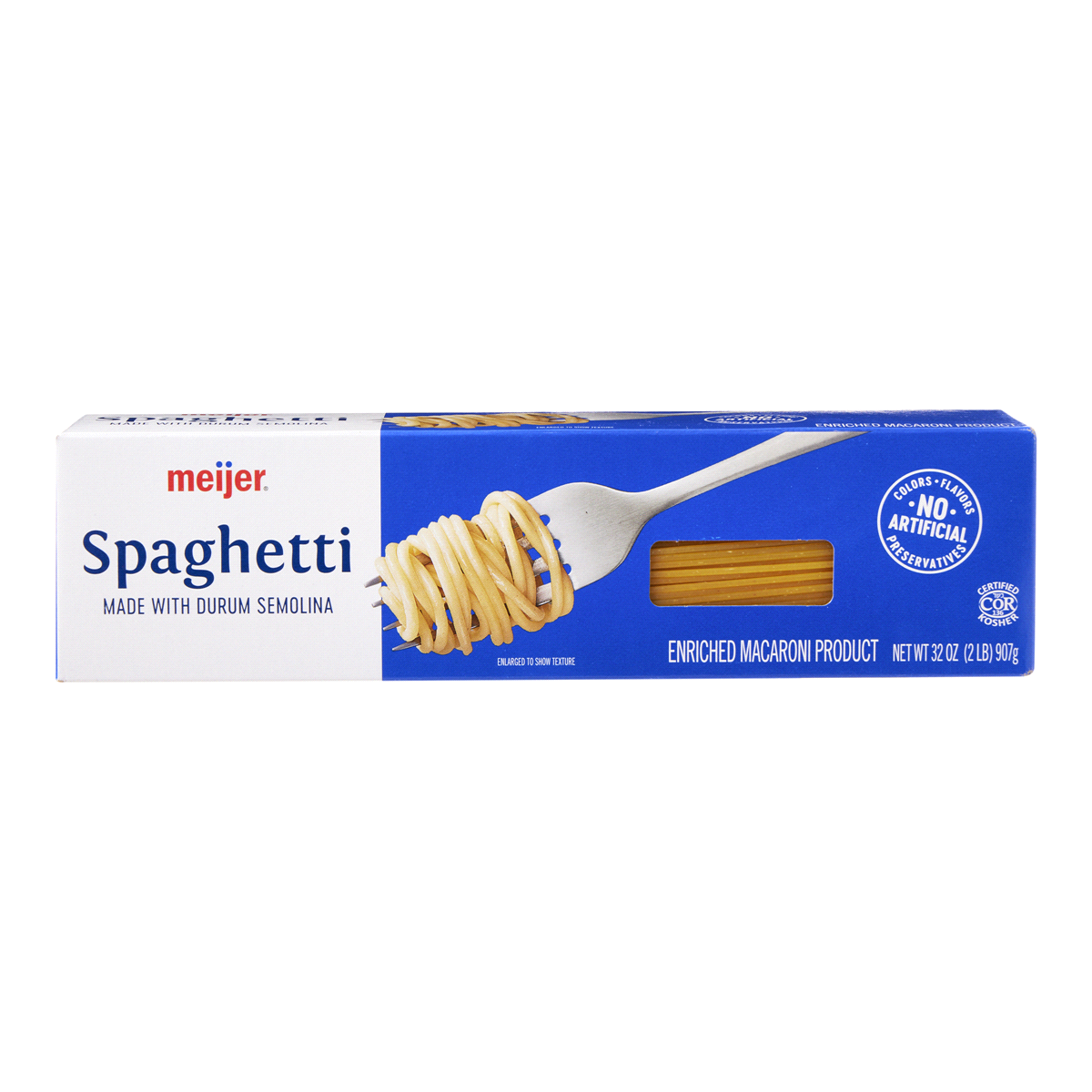 slide 1 of 3, Meijer Spaghetti Pasta, 32 oz