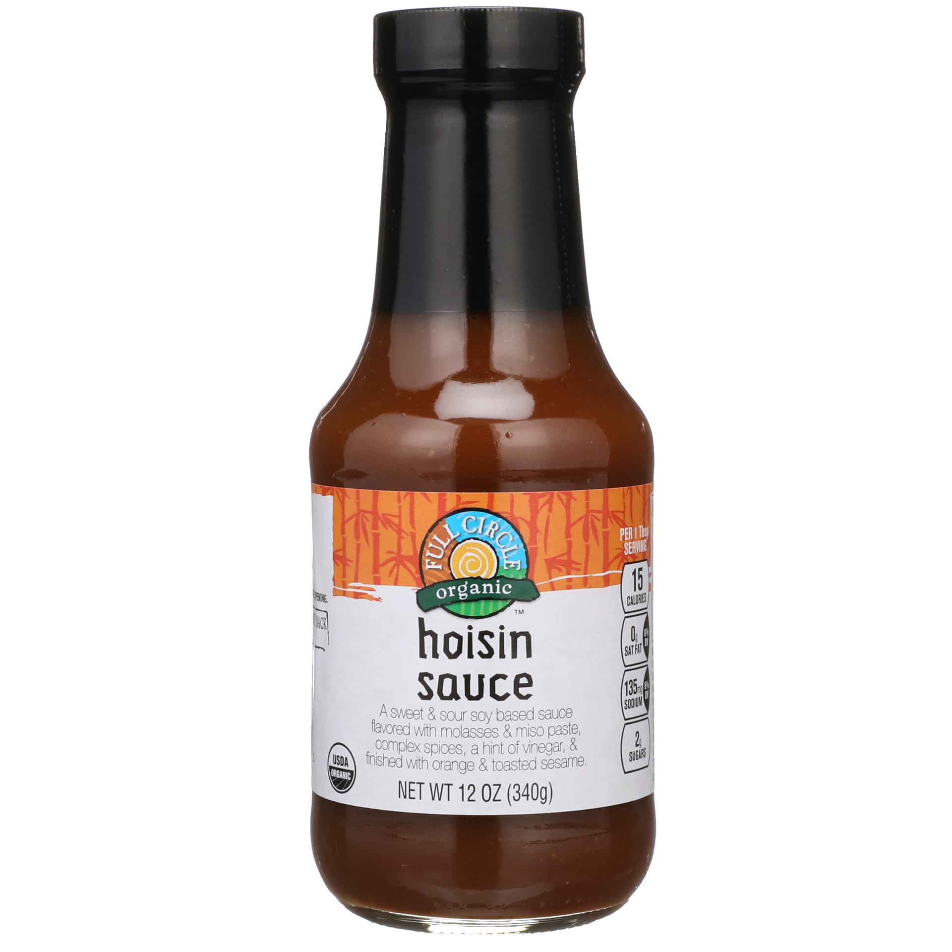 slide 1 of 1, Full Circle Market Organic Hoisin Sauce, 12 fl oz