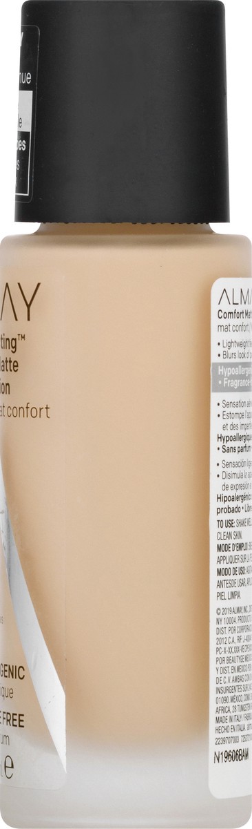 slide 12 of 12, Almay Skin Perfecting Comfort Matte Foundation, Cool Bisque, 1 oz