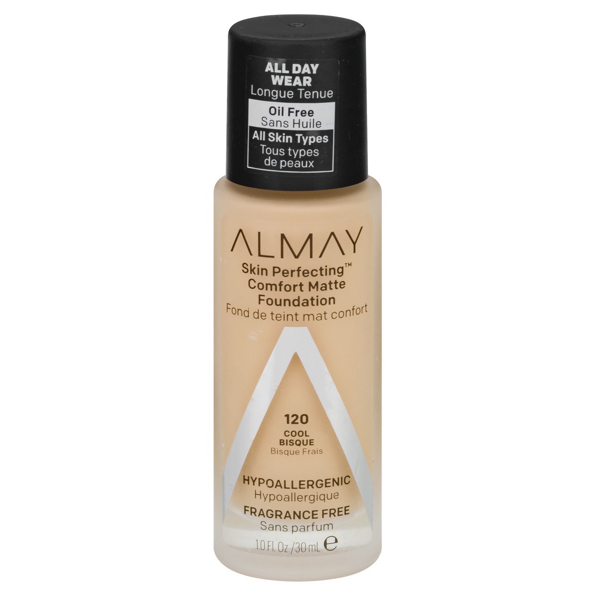 slide 5 of 12, Almay Skin Perfecting Comfort Matte Foundation, Cool Bisque, 1 oz