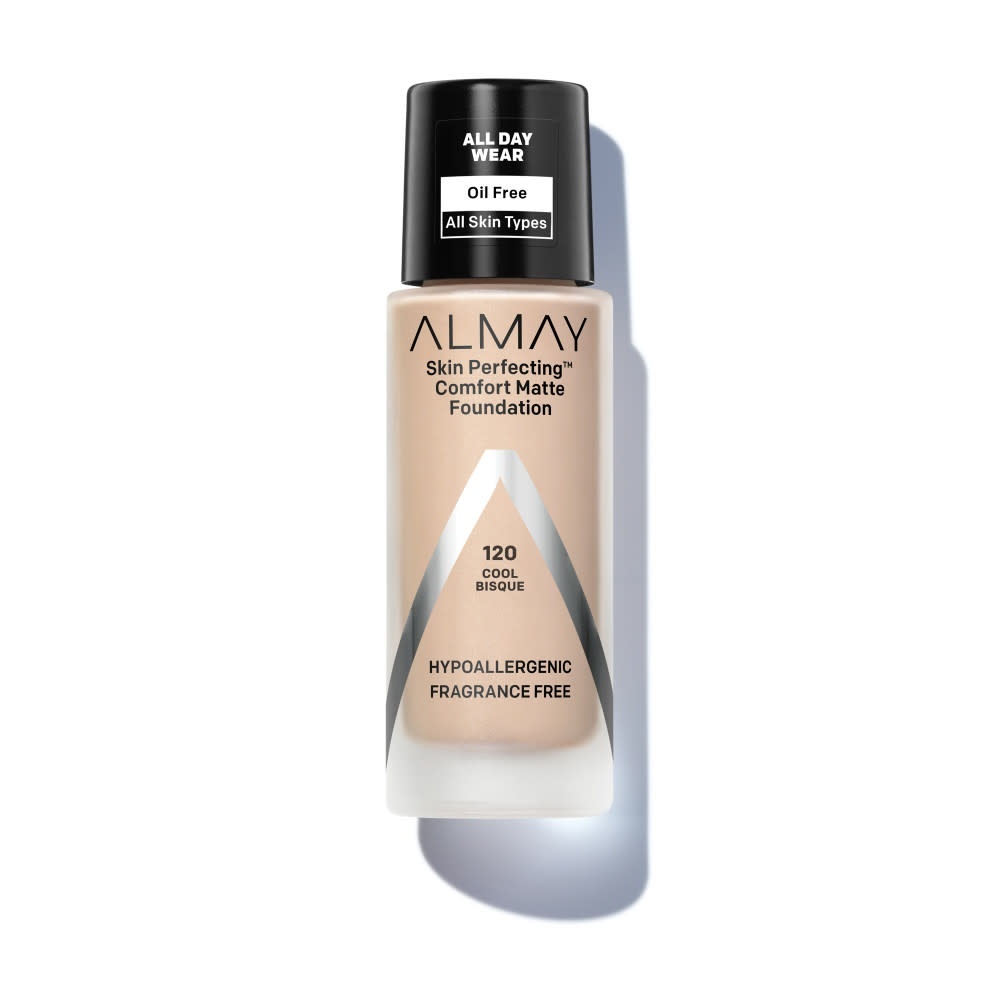 slide 1 of 1, Almay Skin Perfecting Comfort Matte Foundation, Cool Bisque, 1 oz