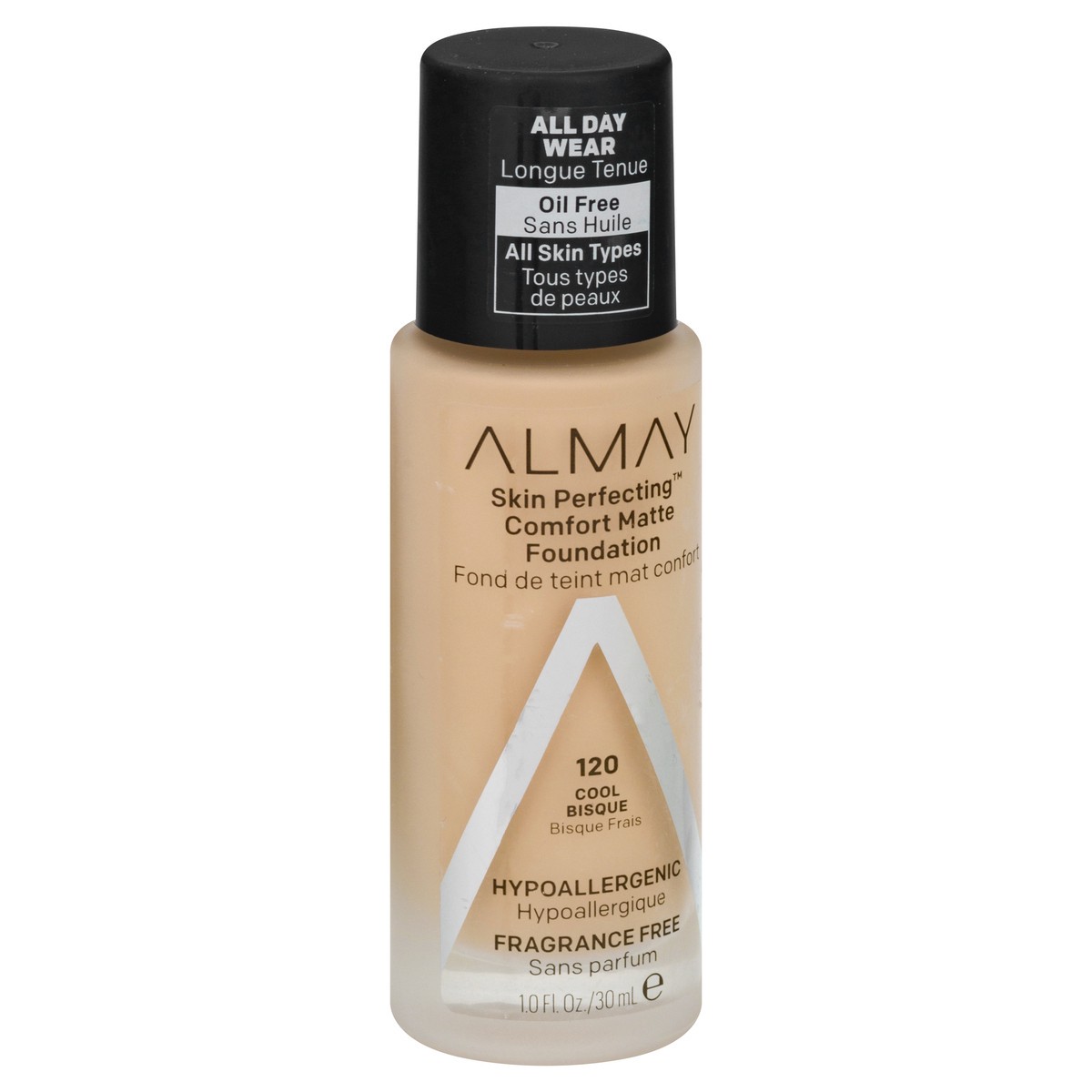 slide 8 of 12, Almay Skin Perfecting Comfort Matte Foundation, Cool Bisque, 1 oz