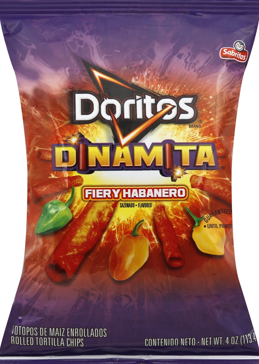 slide 4 of 6, Doritos Tortilla Chips 4 oz, 4 oz