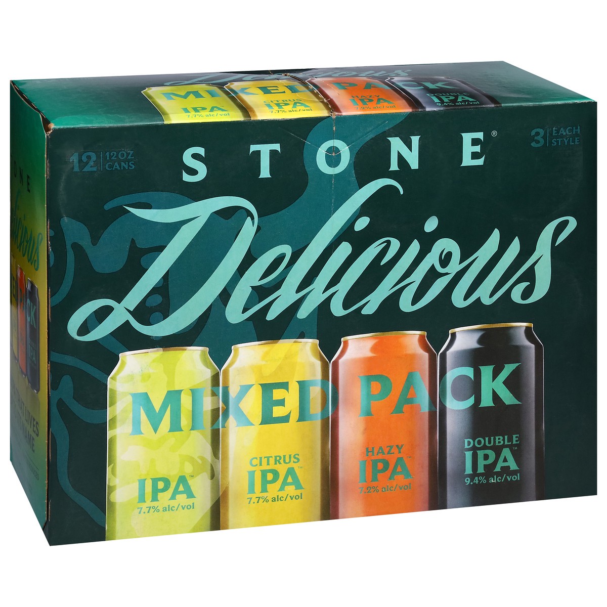 slide 10 of 11, Stone Delicious Mixed Pack 12oz 12pk Cans, 12 ct; 12 oz