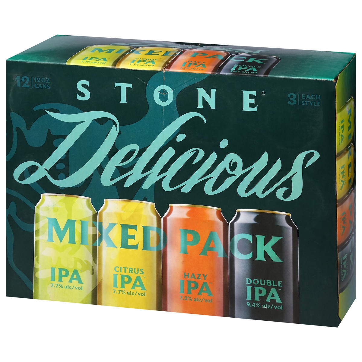 slide 7 of 11, Stone Delicious Mixed Pack 12oz 12pk Cans, 12 ct; 12 oz