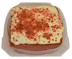 Bakery Fresh Strawberry & Cream Cheese Square Cake