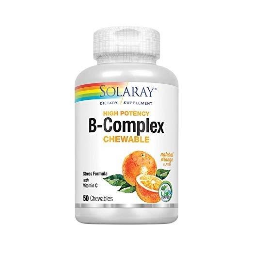 slide 1 of 1, Solaray Chewable Vitamin B Complex, 1 ct