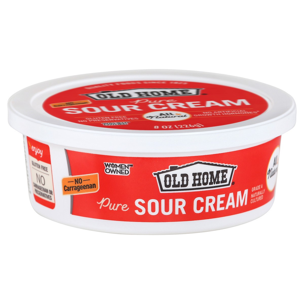 slide 7 of 9, Old Home Sour Cream - 8 oz, 