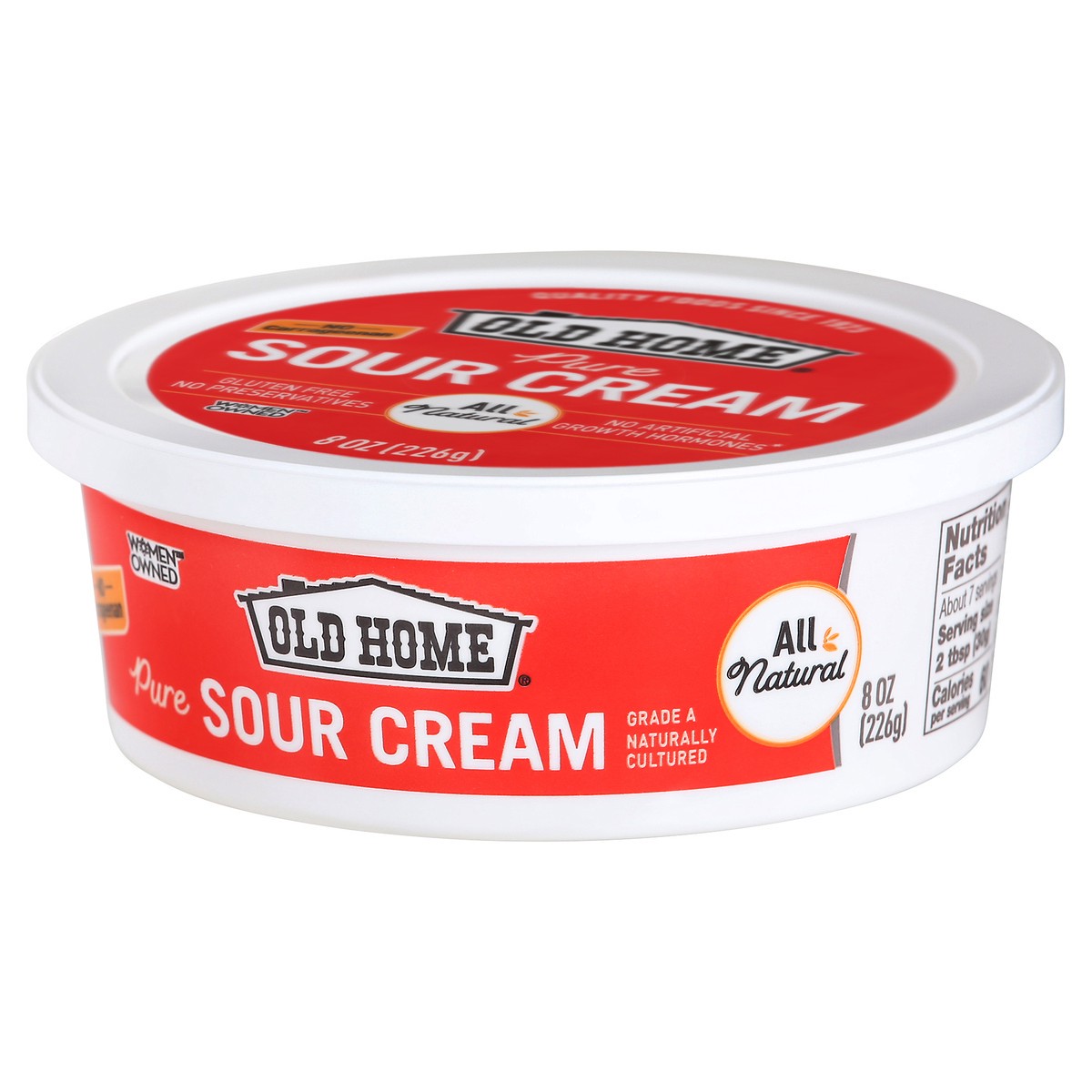 slide 2 of 9, Old Home Sour Cream - 8 oz, 