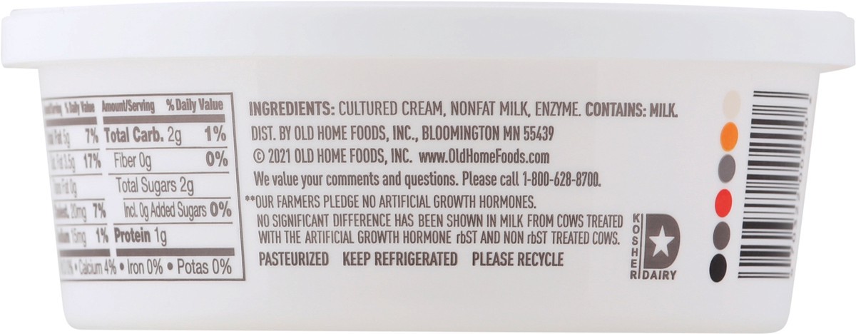 slide 9 of 9, Old Home Sour Cream - 8 oz, 