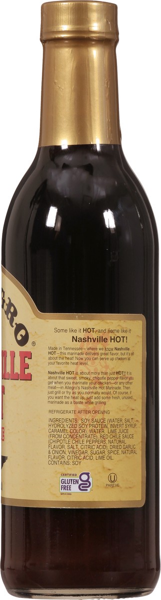 slide 10 of 14, Allegro All Nashville Hot Chicken Marinade, 12.7 oz