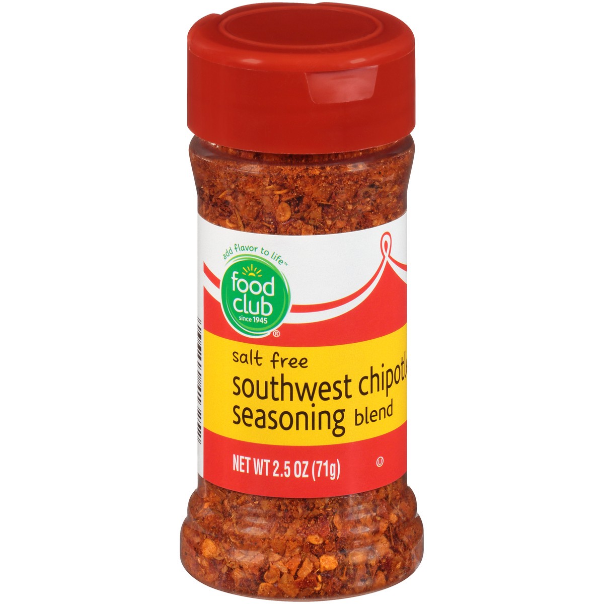 slide 8 of 10, Food Club Southwest Chipotle Salt Free Seasoning Blend, 2.5 oz