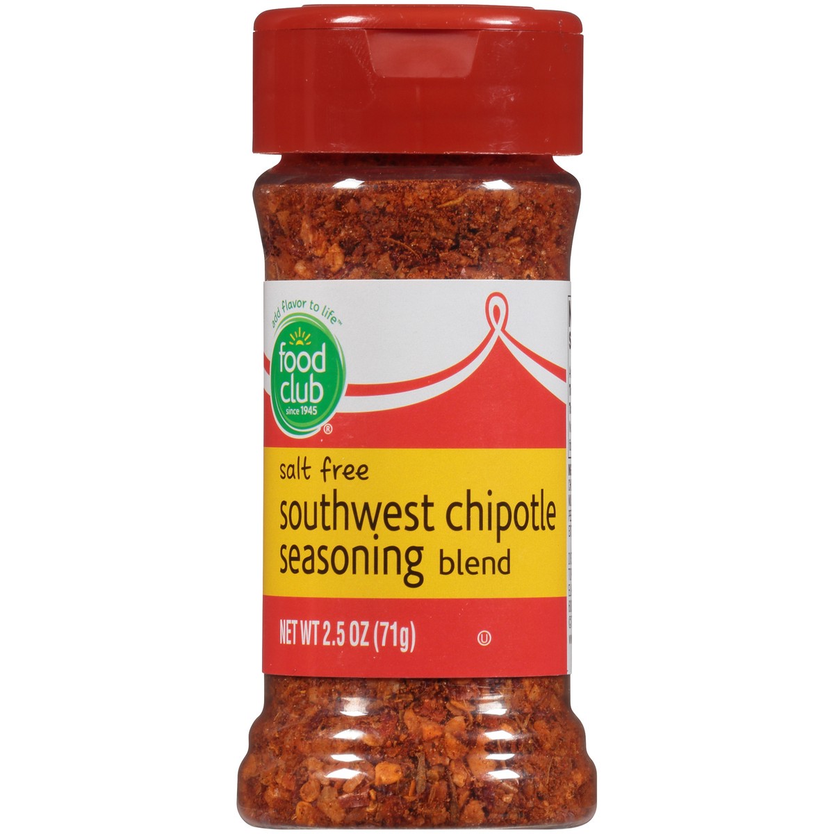 slide 2 of 10, Food Club Southwest Chipotle Salt Free Seasoning Blend, 2.5 oz