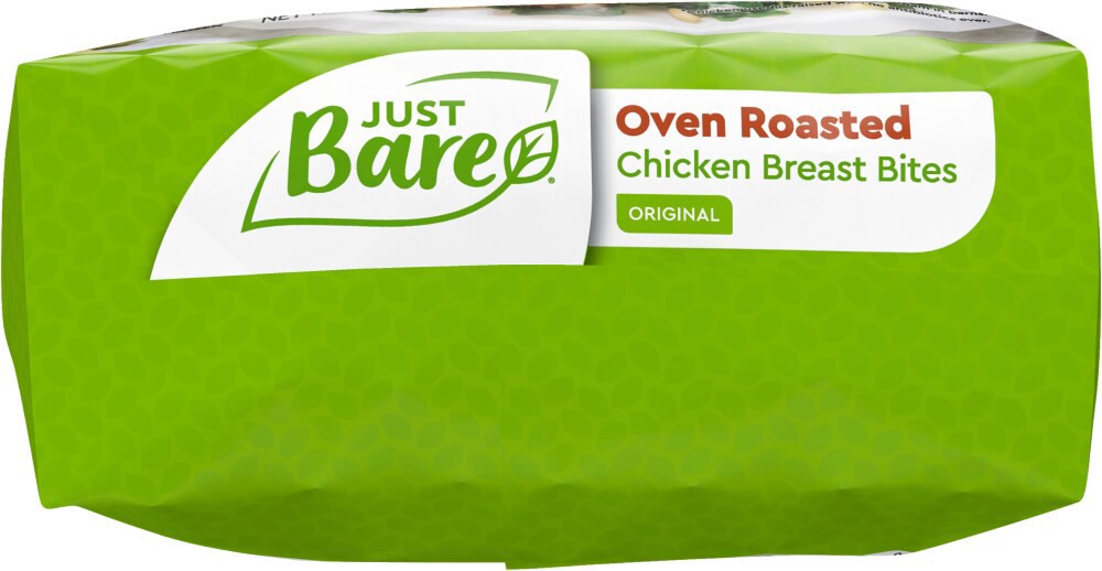 slide 5 of 5, Just BARE Fully Cooked Roasted Chicken Breast Bites, 19.2 oz