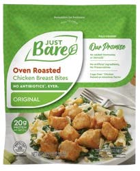 Just BARE Fully Cooked Roasted Chicken Breast Bites